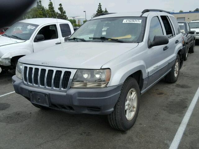 1J4GX48S93C515535 - 2003 JEEP GRAND CHER SILVER photo 2