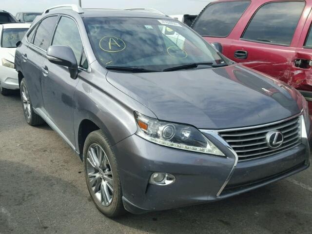 2T2ZK1BA2DC100072 - 2013 LEXUS RX 350 GRAY photo 1