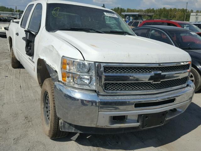 3GCPKSE74CG220123 - 2012 CHEVROLET SILVERADO WHITE photo 1