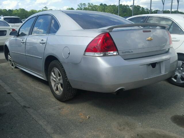 2G1WF5E38C1230623 - 2012 CHEVROLET IMPALA LS SILVER photo 3