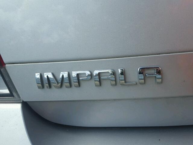 2G1WF5E38C1230623 - 2012 CHEVROLET IMPALA LS SILVER photo 9