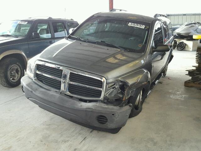 1D4HD38K26F126898 - 2006 DODGE DURANGO SX GRAY photo 2