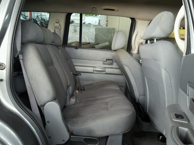 1D4HD38K26F126898 - 2006 DODGE DURANGO SX GRAY photo 6