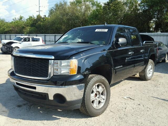 3GTEC13C49G207024 - 2009 GMC SIERRA C15 BLACK photo 2