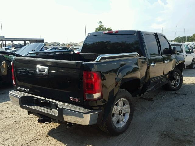 3GTEC13C49G207024 - 2009 GMC SIERRA C15 BLACK photo 4