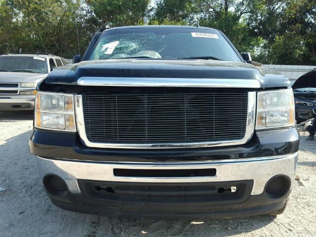 3GTEC13C49G207024 - 2009 GMC SIERRA C15 BLACK photo 9