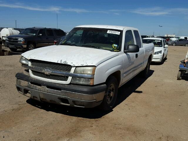 2GCEC19V631411249 - 2003 CHEVROLET SILVERADO WHITE photo 2