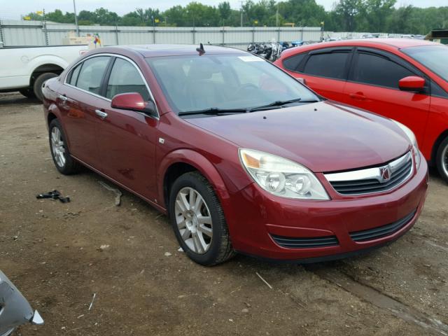 1G8ZV57B79F107841 - 2009 SATURN AURA BURGUNDY photo 1