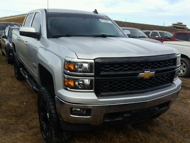 3GCUKREC8FG183459 - 2015 CHEVROLET SILVERADO SILVER photo 1