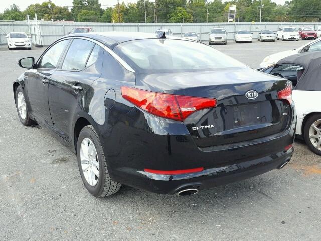 5XXGM4A79CG065423 - 2012 KIA OPTIMA LX BLACK photo 3