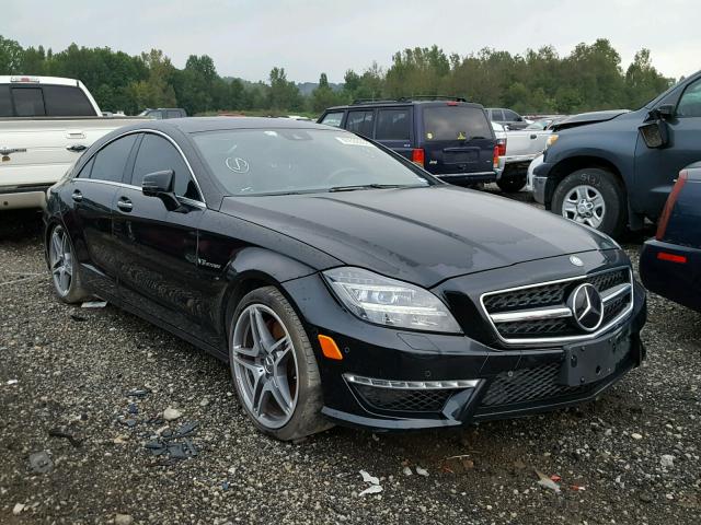 WDDLJ7GBXEA104917 - 2014 MERCEDES-BENZ CLS 63 AMG BLACK photo 1