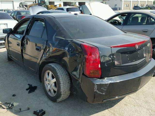 1G6DP577860135235 - 2006 CADILLAC CTS HI FEA BLACK photo 3