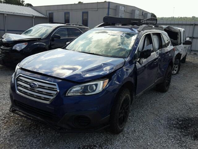 4S4BSAAC5F3213868 - 2015 SUBARU OUTBACK 2. BLUE photo 2