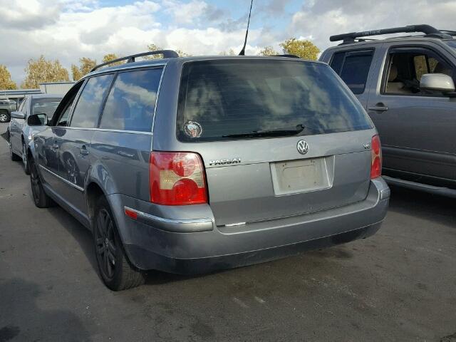 WVWWH63B21E240531 - 2001 VOLKSWAGEN PASSAT GLX 银色 照片 3