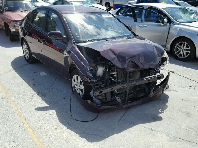 KMHDU46DX8U514655 - 2008 HYUNDAI ELANTRA GL PURPLE photo 1