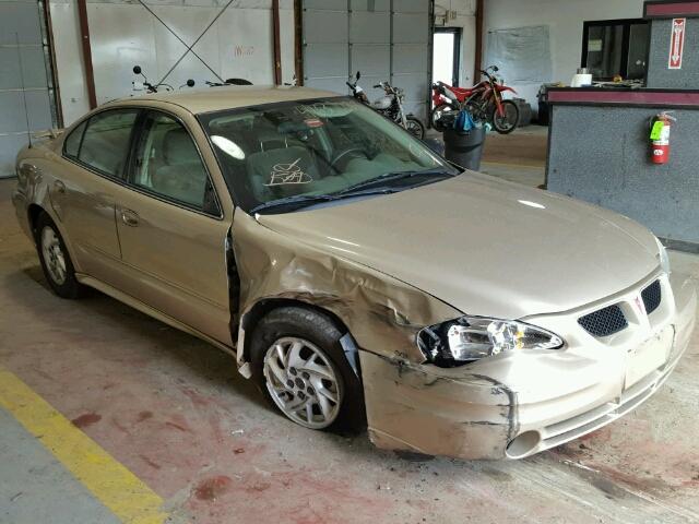 1G2NF52E84M702838 - 2004 PONTIAC GRAND AM S ოქროსფერი ფოტო 1