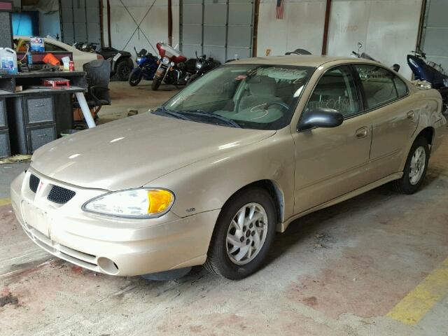 1G2NF52E84M702838 - 2004 PONTIAC GRAND AM S ოქროსფერი ფოტო 2