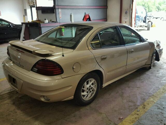 1G2NF52E84M702838 - 2004 PONTIAC GRAND AM S ოქროსფერი ფოტო 4