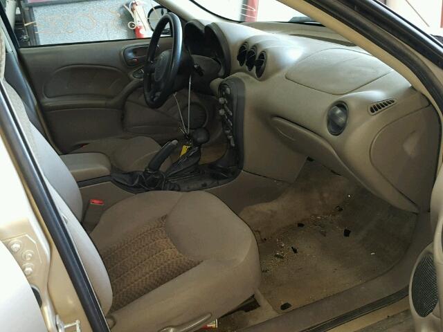 1G2NF52E84M702838 - 2004 PONTIAC GRAND AM S ოქროსფერი ფოტო 5