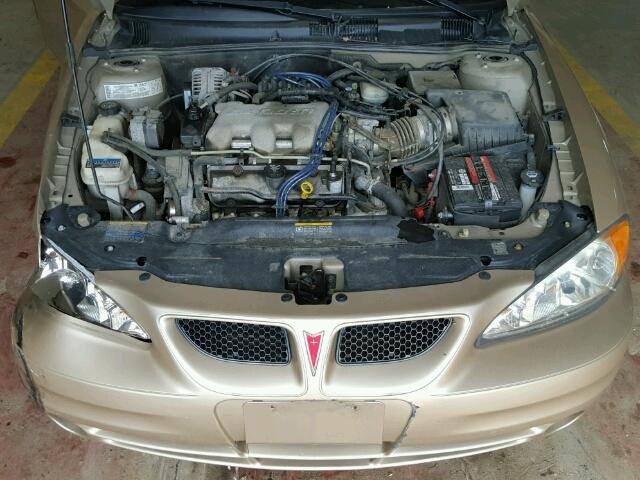 1G2NF52E84M702838 - 2004 PONTIAC GRAND AM S ოქროსფერი ფოტო 7