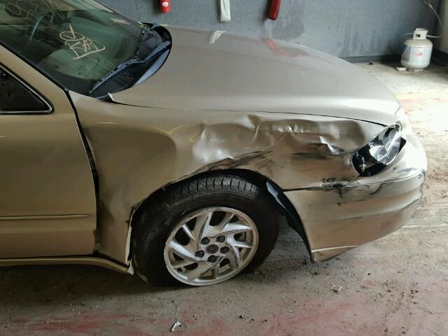 1G2NF52E84M702838 - 2004 PONTIAC GRAND AM S ოქროსფერი ფოტო 9