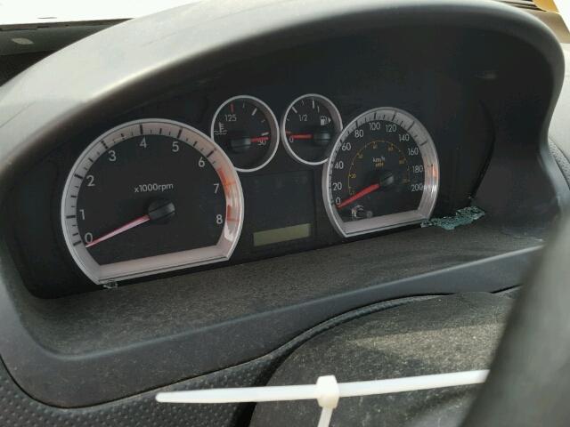 KL1TD55627B087370 - 2007 CHEVROLET AVEO BASE Արծաթագույն լուսանկար 8