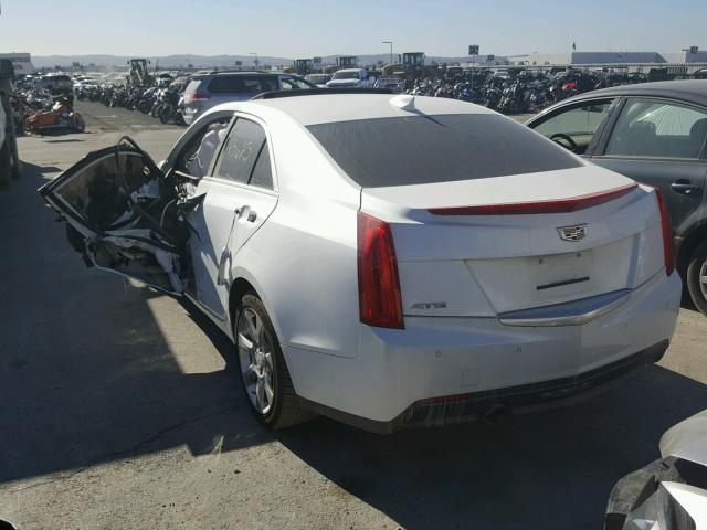 1G6AB5RA8F0137836 - 2015 CADILLAC ATS LUXURY WHITE photo 3