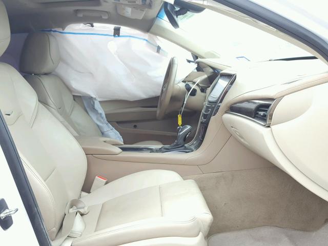 1G6AB5RA8F0137836 - 2015 CADILLAC ATS LUXURY WHITE photo 5