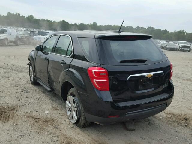 2GNALBEK4G1142987 - 2016 CHEVROLET EQUINOX BLACK photo 3