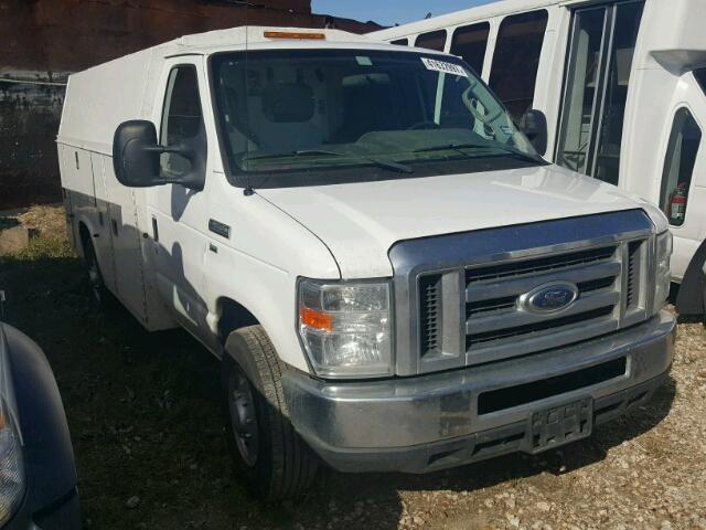 1FDSE3FL0CDB04008 - 2012 FORD ECONOLINE WHITE photo 1