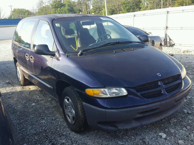 2B4GP25GXXR286545 - 1999 DODGE CARAVAN BLUE photo 1