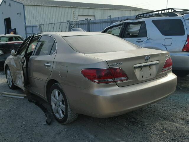 JTHBA30GX65144556 - 2006 LEXUS ES 330 GOLD photo 3