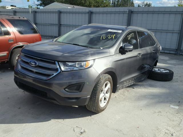2FMPK3G98GBB09664 - 2016 FORD EDGE Сірий фото 2
