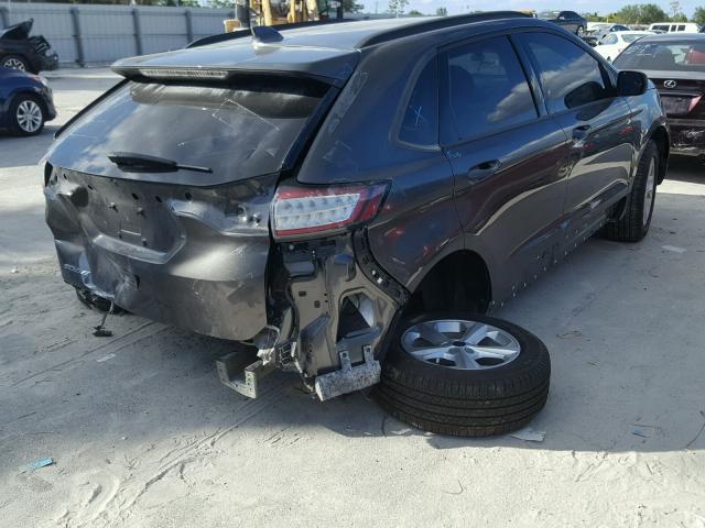 2FMPK3G98GBB09664 - 2016 FORD EDGE Сірий фото 4