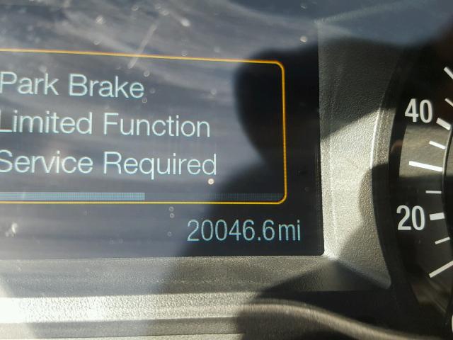 2FMPK3G98GBB09664 - 2016 FORD EDGE GRAY photo 8