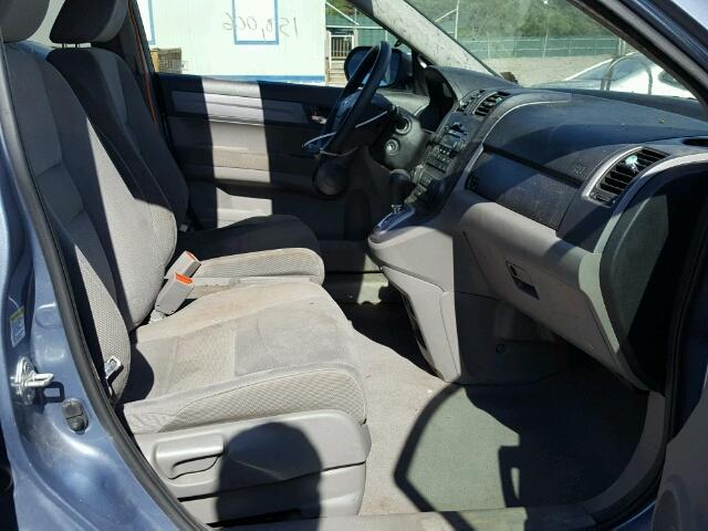 JHLRE48589C011973 - 2009 HONDA CR-V EX ლურჯი ფოტო 5