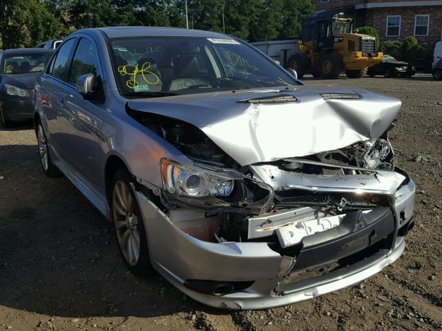 JA32V6FV5BU004555 - 2011 MITSUBISHI LANCER RAL SILVER photo 1