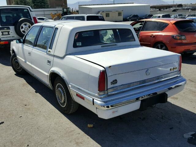 1C3XY66R5LD882784 - 1990 CHRYSLER NEW YORKER 白色 照片 3