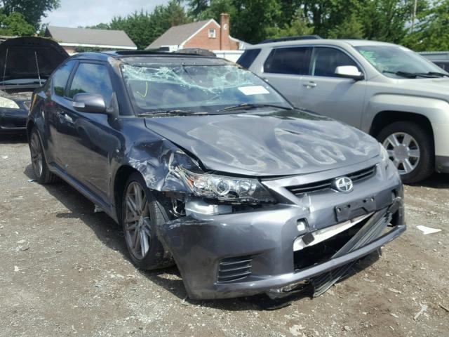 JTKJF5C77C3043030 - 2012 TOYOTA SCION TC 灰色 照片 1