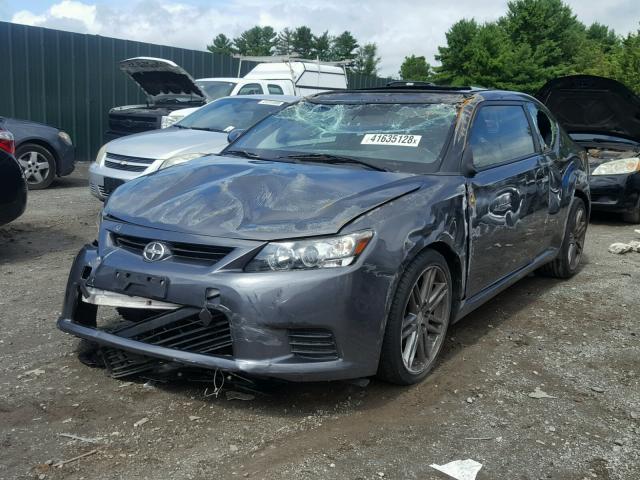 JTKJF5C77C3043030 - 2012 TOYOTA SCION TC 灰色 照片 2