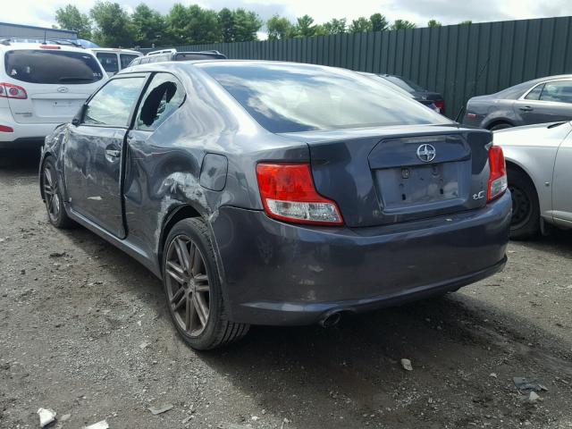 JTKJF5C77C3043030 - 2012 TOYOTA SCION TC 灰色 照片 3