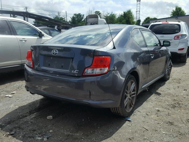 JTKJF5C77C3043030 - 2012 TOYOTA SCION TC 灰色 照片 4