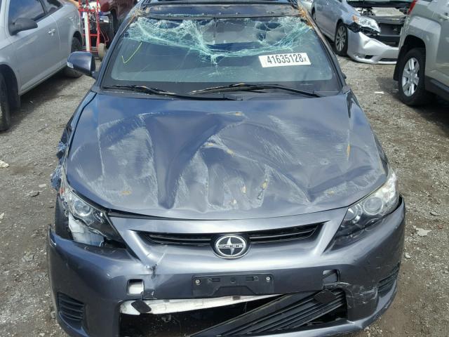 JTKJF5C77C3043030 - 2012 TOYOTA SCION TC 灰色 照片 9