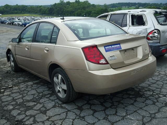 1G8AL55FX7Z149151 - 2007 SATURN ION LEVEL BEIGE photo 3