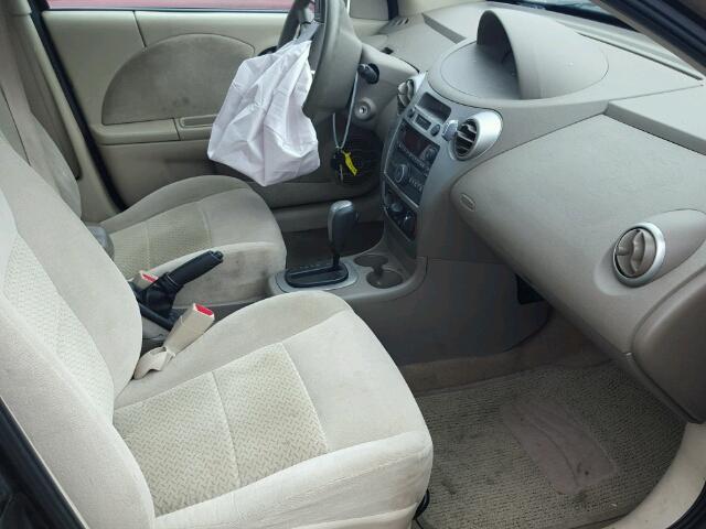 1G8AL55FX7Z149151 - 2007 SATURN ION LEVEL BEIGE photo 5