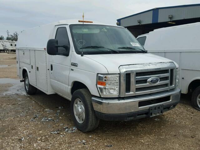 1FDWE3FL0EDA08688 - 2014 FORD ECONOLINE WHITE photo 1