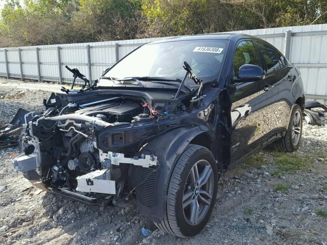 5UXKU2C52F0F96531 - 2015 BMW X6 XDRIVE3 BLACK photo 2