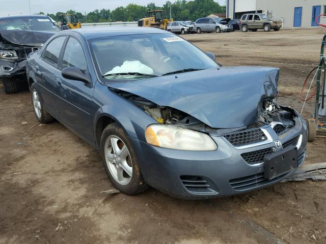 1B3EL46R45N673735 - 2005 DODGE STRATUS SX BLUE photo 1