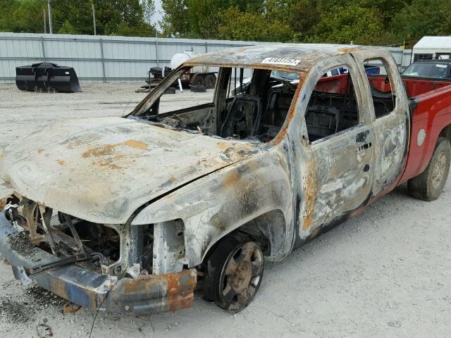 2GCEK19J971701247 - 2007 CHEVROLET SILVERADO RED photo 10