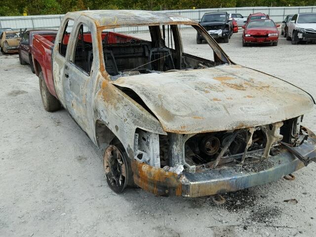 2GCEK19J971701247 - 2007 CHEVROLET SILVERADO RED photo 9